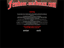 Tablet Screenshot of femdom-maidman.com